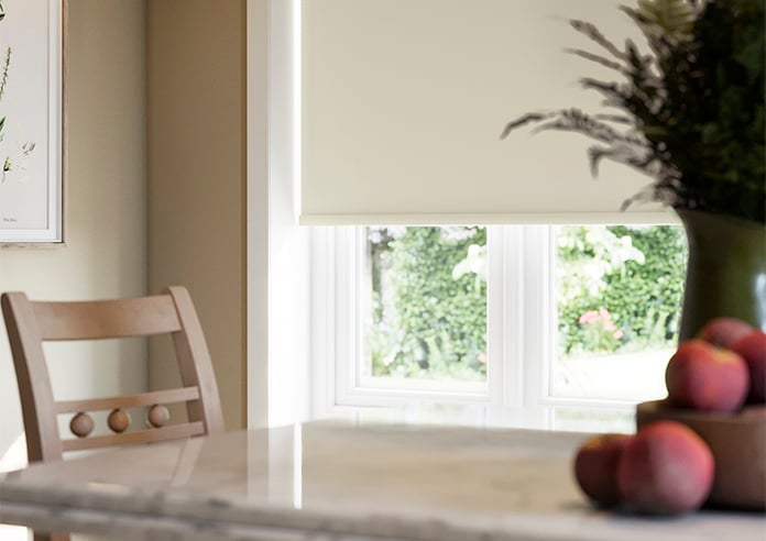 William Morris At Home Waltham (Blackout), Chalk - Twist&Fit Roller Blind - Image 5